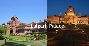 Lalgarh Palace day and light