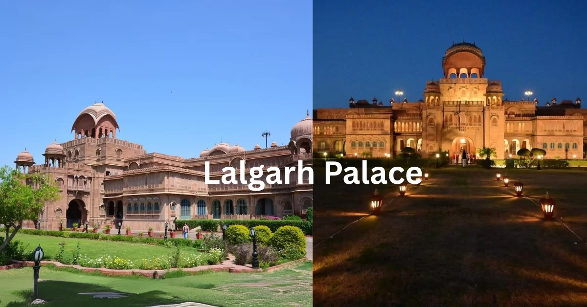 Lalgarh Palace day and light