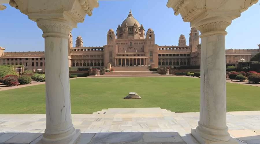 umaid bhawan palace garden