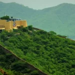 Rajasthan in Monsoon: The Nahargarh Fort, which is situated on a hill, offers a scenic view of the water below.