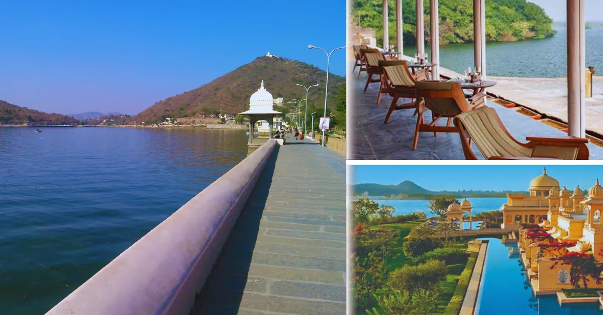 Sunset Dining in Lake Fateh Sagar in Udaipur