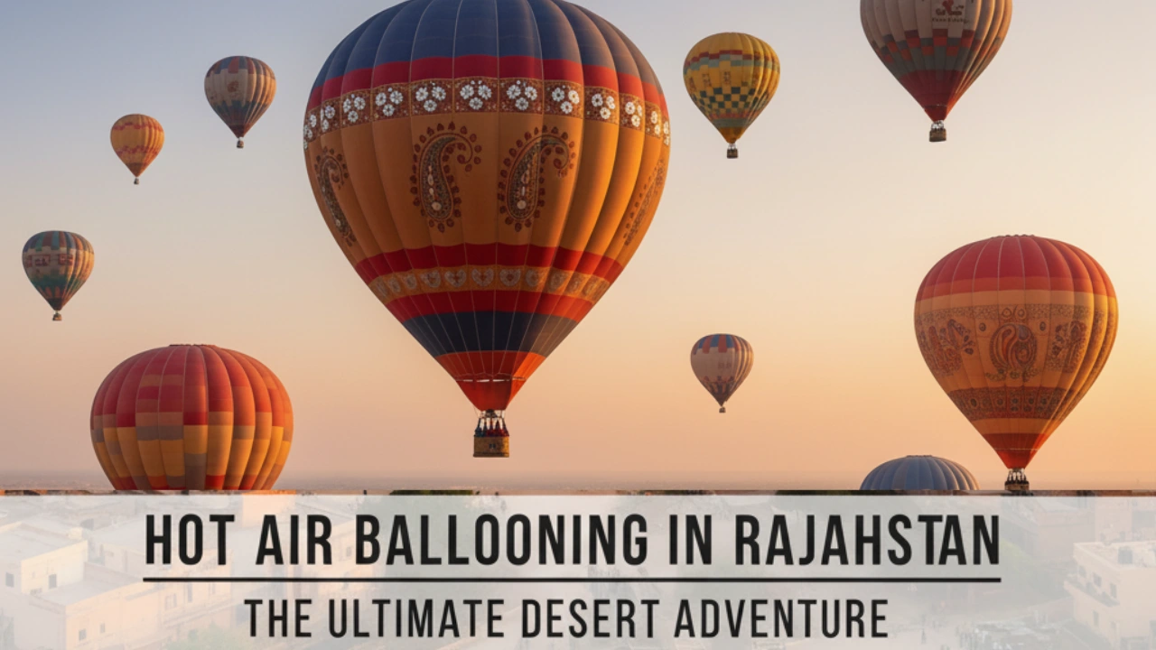 hot air ballooning in Rajasthan