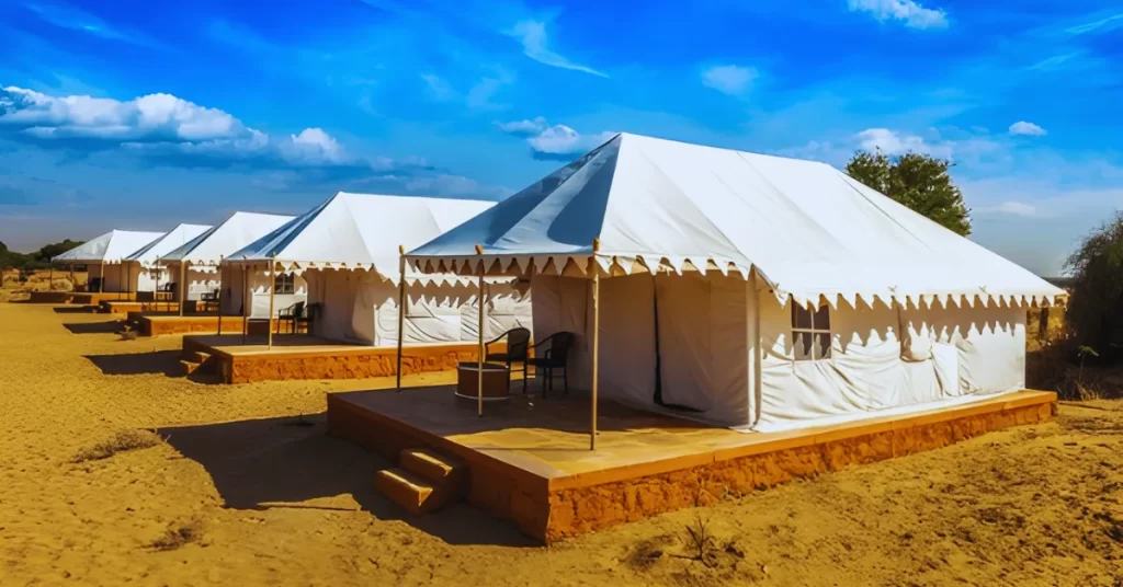 Camping in Thar Desert